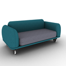 Soft Configurable Lounge Mobile 2-Seater