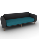 Soft Configurable Lounge 3-Seater