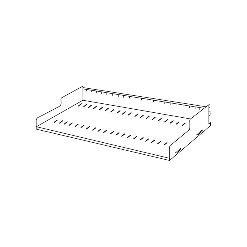 ARC Rotary™ Slotted Shelf, 24" W x 12" H