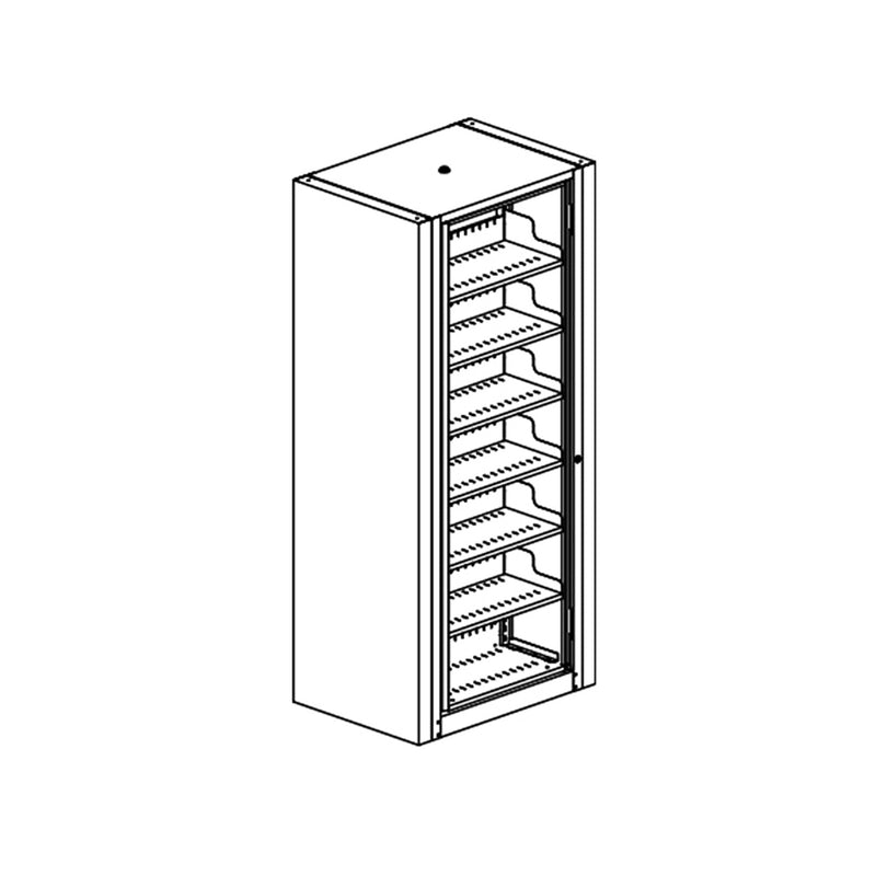 ARC Rotary™ - 7-Tier, Letter Adder, 31" W x 83" H