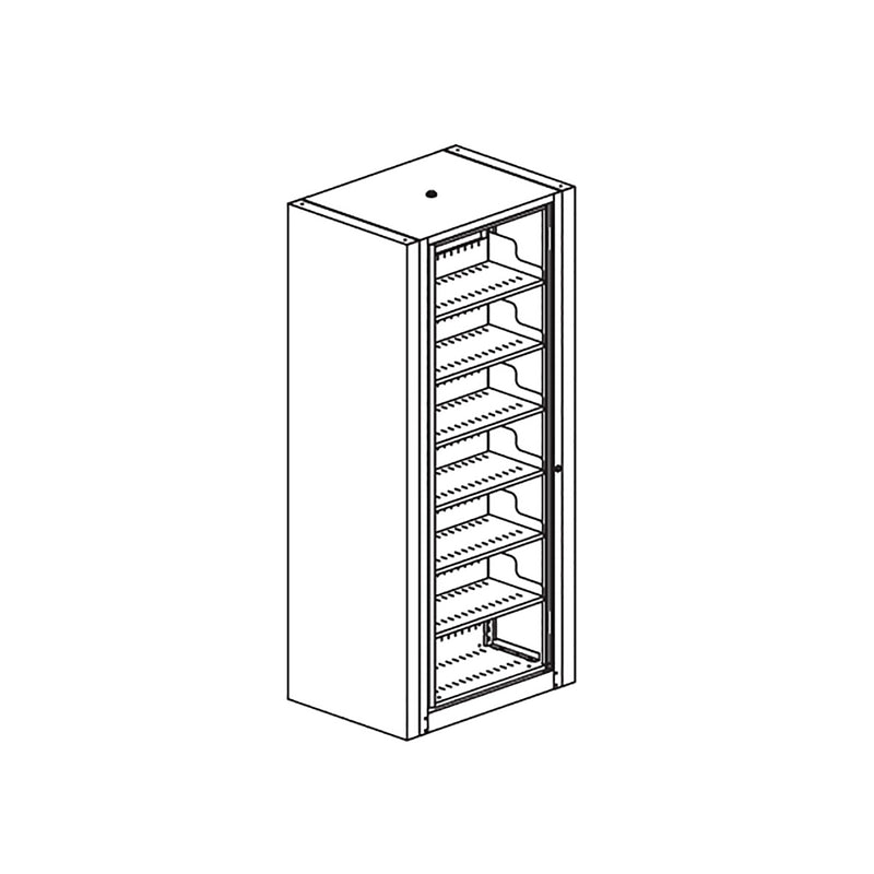 ARC Rotary™ - 7-Tier, Letter Adder, 31" W x 83" H