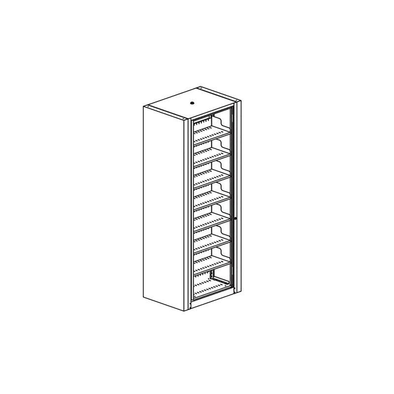 ARC Rotary™ - 8-Tier, Letter Adder, 31" W x 94" H