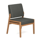 Aiden Single Seat Guest Chair with Half Arm