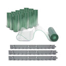 Aleco Clear-Flex II 6'x7' Anti-Static Door Kit w/ MaxBullet Polymer Hardware