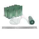 Aleco Clear-Flex II 3'x7' Anti-Static Door Kit w/ MaxBullet Angle Aluminum Hardware