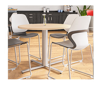 Arcozi Bistro-Height Chair With Poly