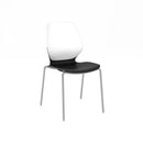 Arcozi Four-Leg Stack Chair With Poly