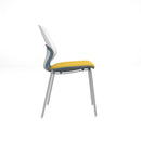 Arcozi Four-Leg Stack Chair With Upholstery