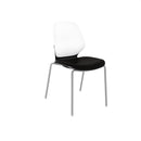 Arcozi Four-Leg Stack Chair With Upholstery