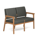 Baker 2-Seater Guest Chair with Full Arm