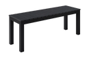 Eveleen Bench Indoor / Outdoor Synthetic Polymer Seat and Back