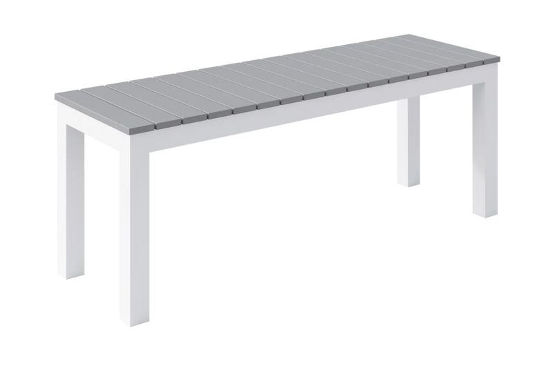 Eveleen Bench Indoor / Outdoor Synthetic Polymer Seat and Back