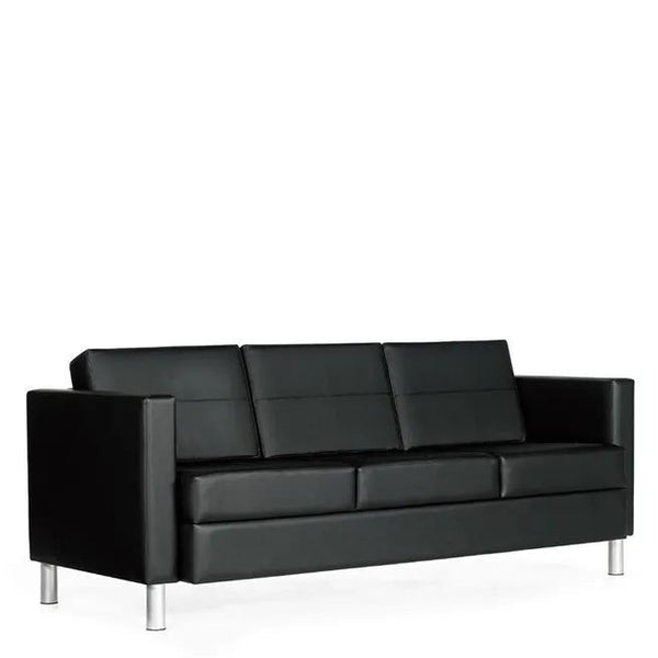 Citi™ Black Three Seater Sofa