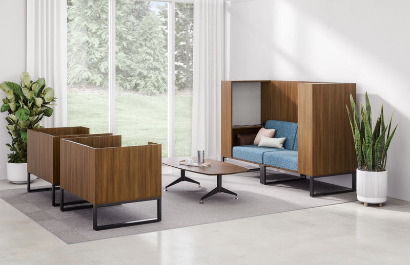 Chatham Cove 3-Sided Work Lounge Right Powered 34H