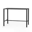 Moon 80x140 cm Bar Height Rectangular Table