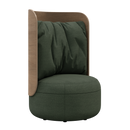 Dotti Collection High Back Lounge Chair