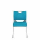 Duet™ Armless Chair with Upholstered Seat & Back