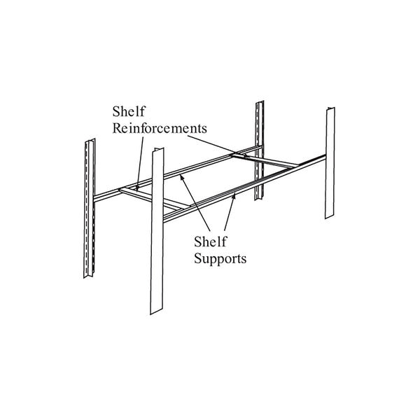 Shelf Support, 24" W