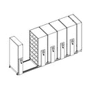 Mobile Lite Typical 15' x 4'; Letter End Tab Filing, 7-Tier, Locking System, 2,424 LFI