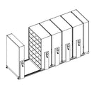 Mobile Lite Typical 15' x 5'; Letter End Tab Filing, 7-Tier, Locking System, 3,263 LFI
