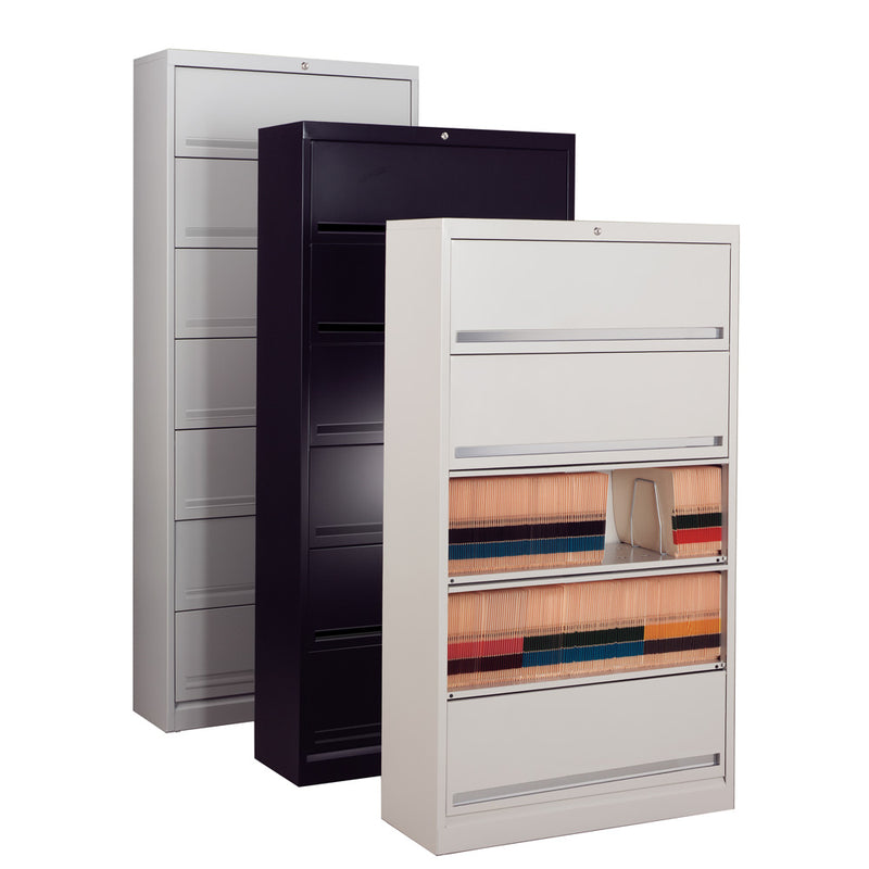 Flip 'N File™ 5 Tier, W/ Doors, 36" W x 63" H