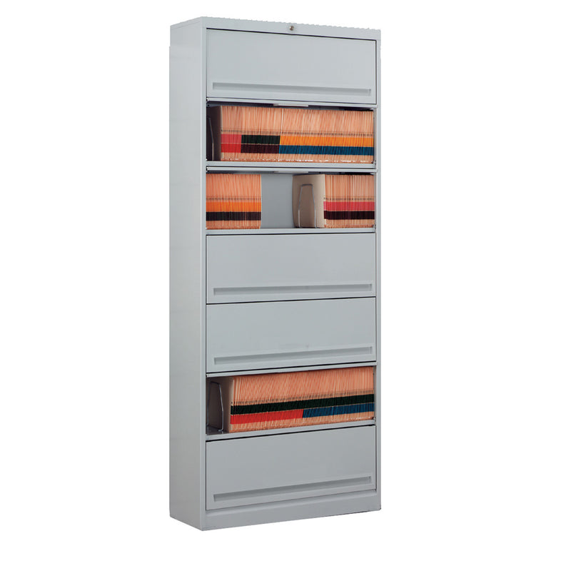 Flip 'N File™ 7 Tier, W/ Doors, 36" W x 87" H