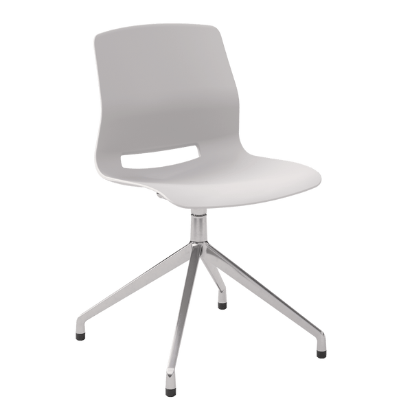 KFI IMME Polypropylene Fixed Base Swivel Chair