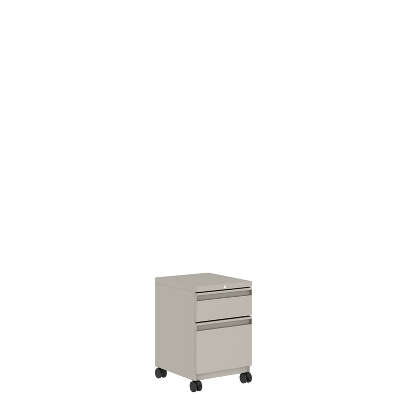 Prime™ 23.3"H Mobile Pedestal Cabinet, 15"W x 18"D - Box/File