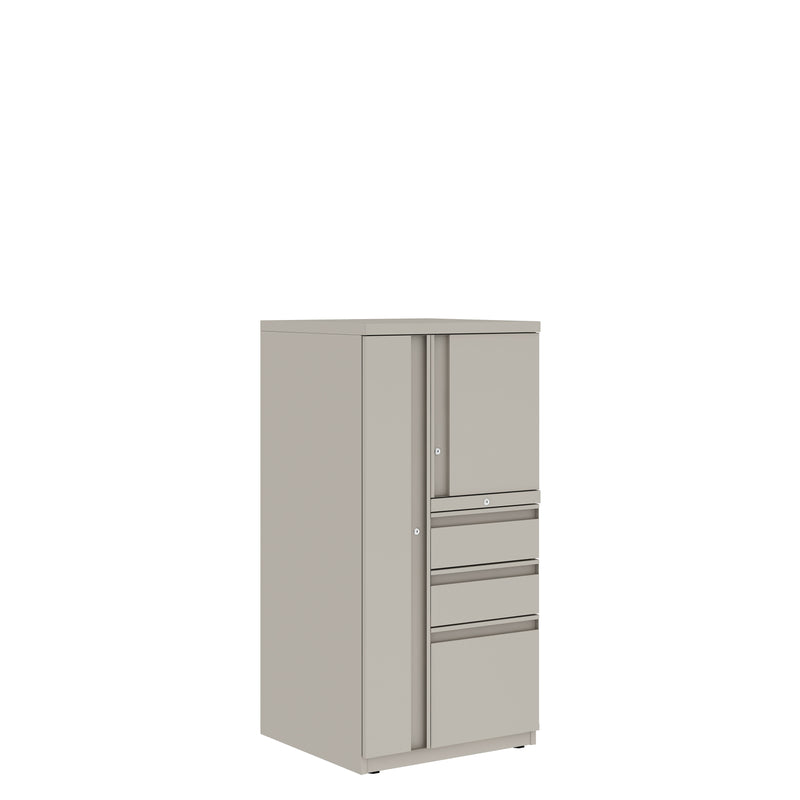 Prime™ 49.6"H Personal Tower, Wardrobe - Left, Box/Box/File - Right
