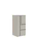Prime™ 49.6"H Personal Tower, Wardrobe - Left, File/File - Right