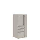 Prime™ 53.6"H Personal Tower, Box/Box/File - Left, Wardrobe - Right
