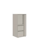 Prime™ 53.6"H Personal Tower, File/File - Left, Wardrobe - Right