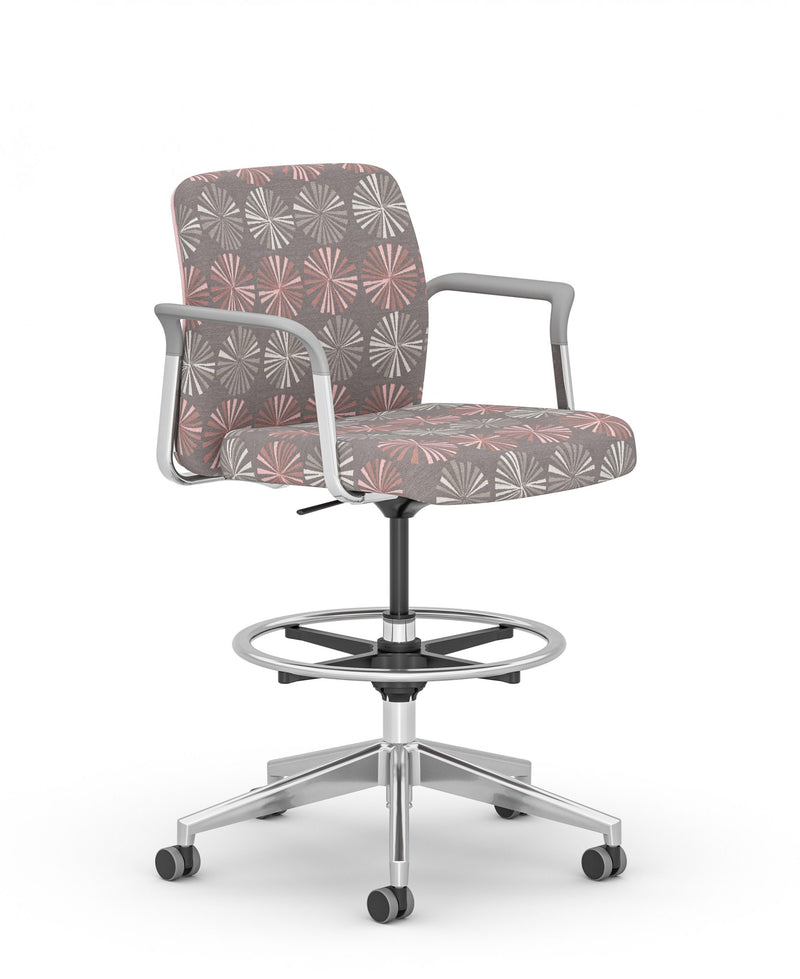 Office Master GY4-TS (OM Seating) Ginny Multi-Tasker Stool