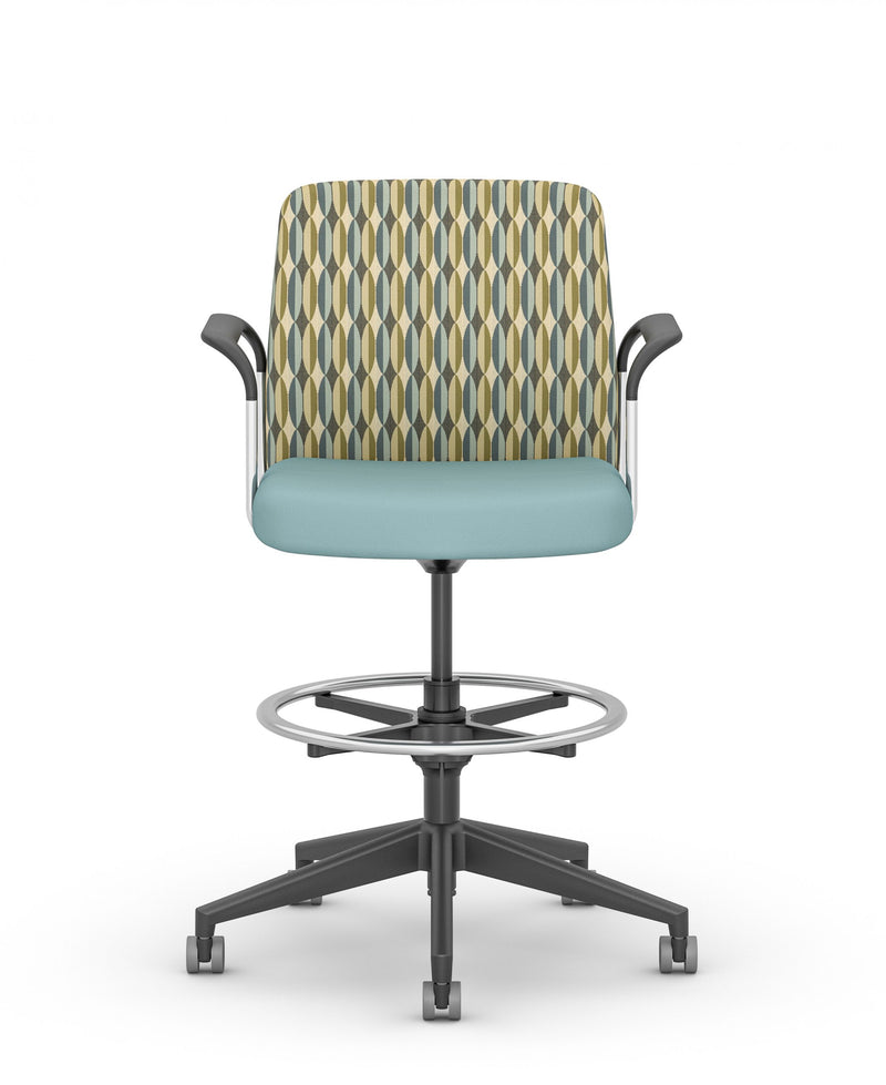 Office Master GY4-TS (OM Seating) Ginny Multi-Tasker Stool