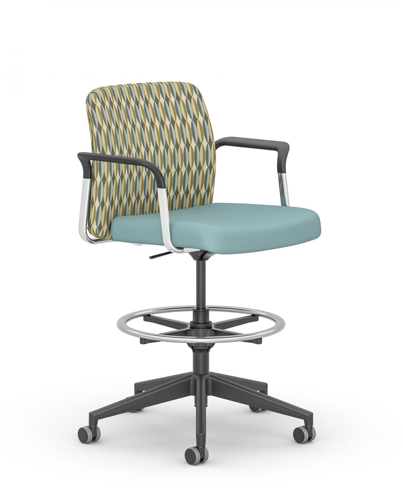 Office Master GY4-TS (OM Seating) Ginny Multi-Tasker Stool