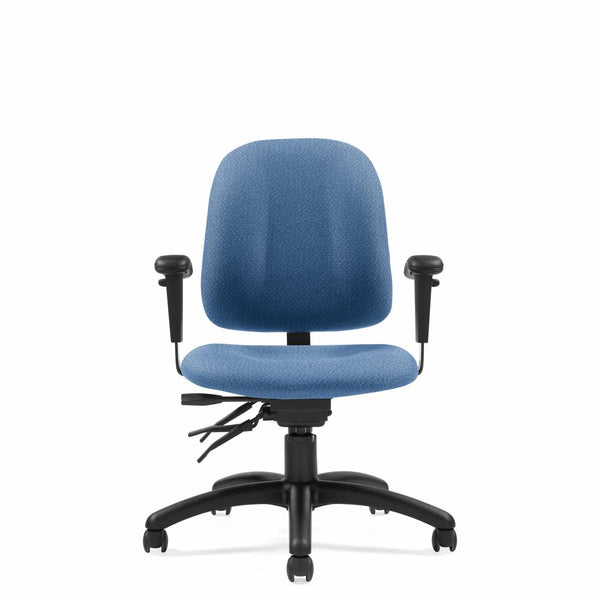 Goal™ Multi-Tilter Low Back Chair - Adjustable Arms & Seat (2237-3)