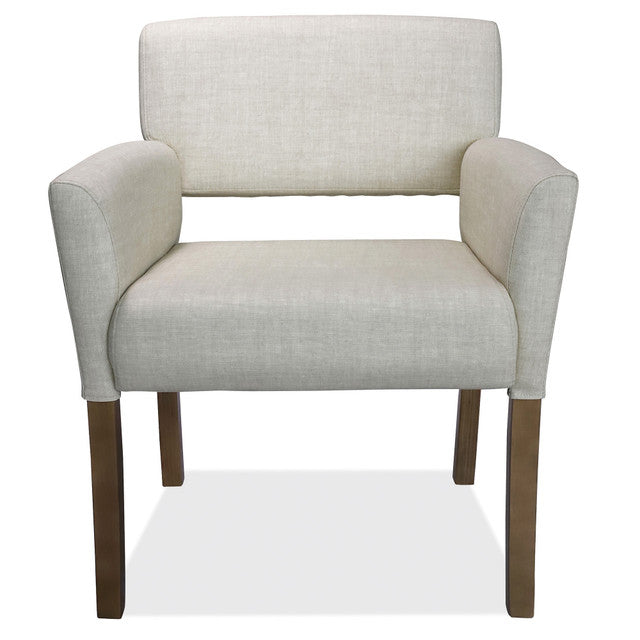 Adley Guest Chair with Light Wood Legs