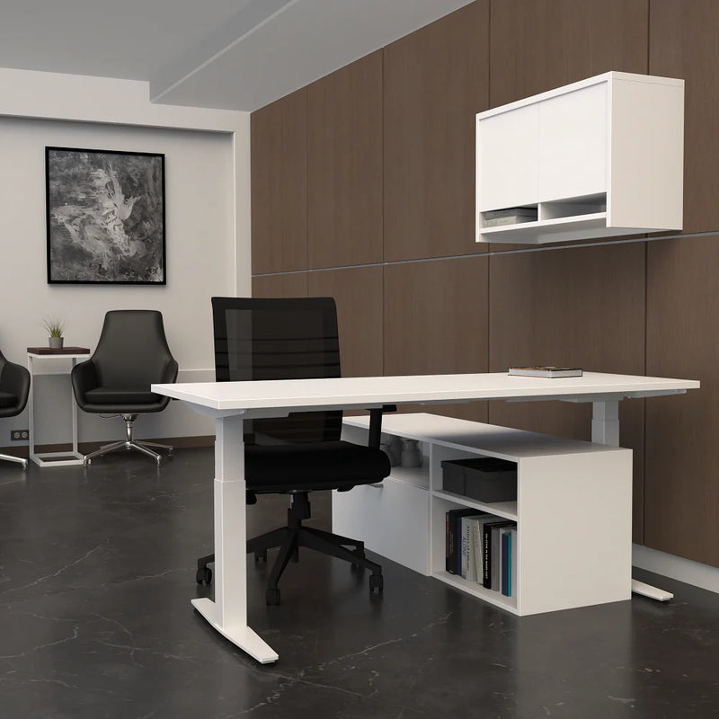 Rizer Height Adjustable Desk with Cable Management