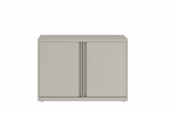 Prime™ 28"H Two High Storage Cabinet, 42"W x 18"D - One Fixed Shelf, One Adjustable Shelf