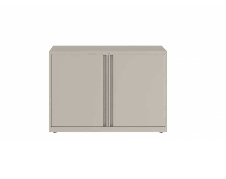 Prime™ 28"H Two High Storage Cabinet, 42"W x 18"D - One Fixed Shelf, One Adjustable Shelf