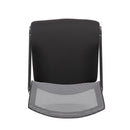 Interchangeable Mesh Back Armless Guest Chair with Sled Base