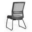 Interchangeable Mesh Back Armless Guest Chair with Sled Base