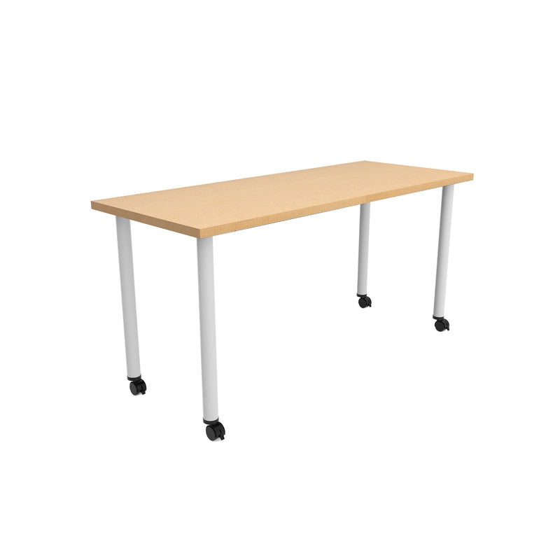 Jurni Multi-Purpose Table with Post Leg and Casters