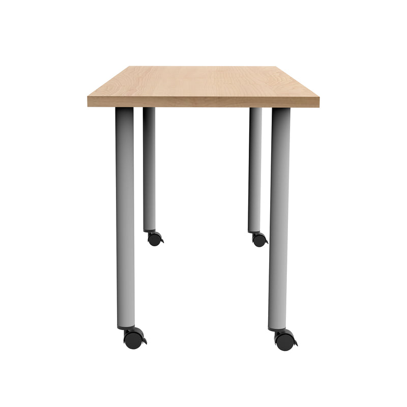 Jurni Multi-Purpose Table with Post Leg and Casters