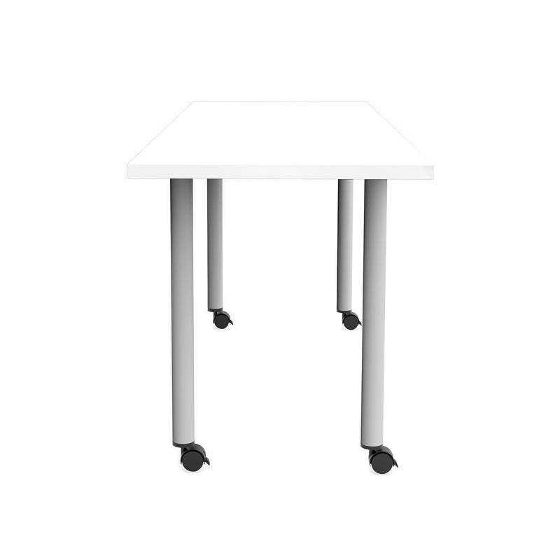 Jurni Multi-Purpose Table with Post Leg and Casters