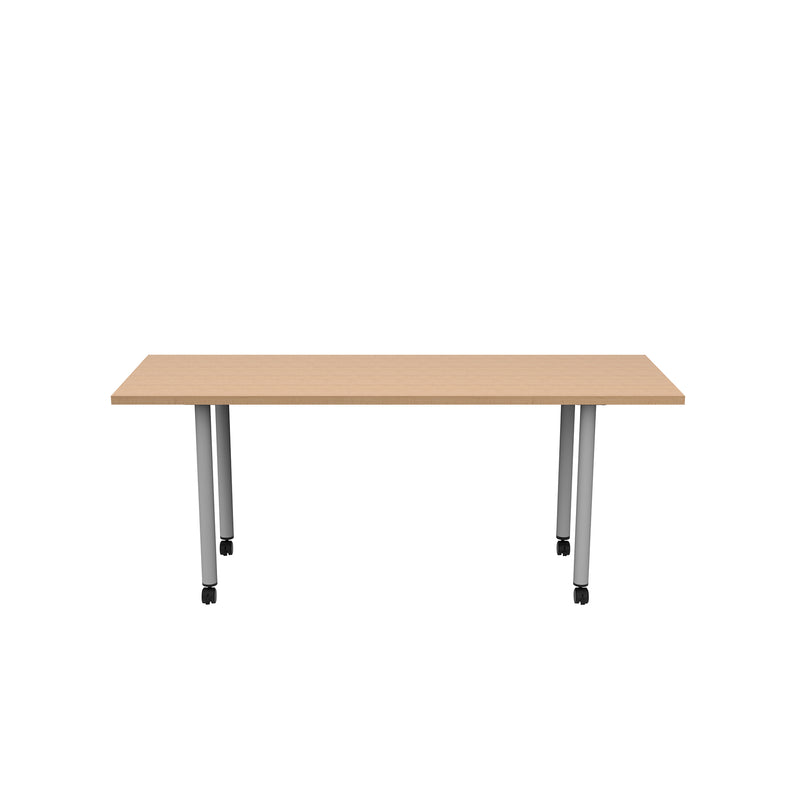 Jurni Multi-Purpose Table with Post Leg and Casters