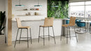 Jive Wood Laminate Bar Stool