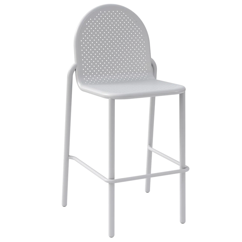 Juna Barstool With High Back