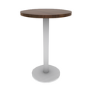 Proof 24" x 36" Round Pedestal Counter Table with Round Base HPL Top