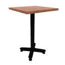 Proof 24" Square Pedestal Counter Table with Arched Base HPL Top